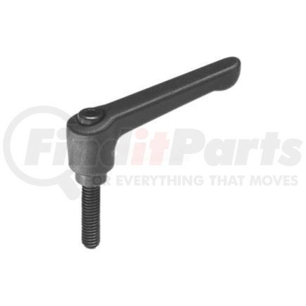 JW Winco 3T20F33K Nylon Plastic Adjustable Lever With Steel Components 1/4-20 x .78 Stud 1.77"L - Made In USA