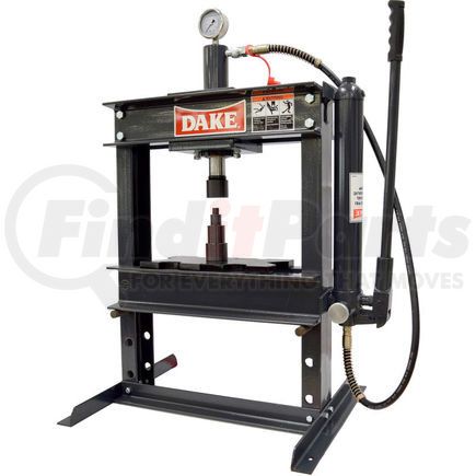 Dake 972200 Dake 972200 B-10 Bench 10-ton Manual H-frame Press