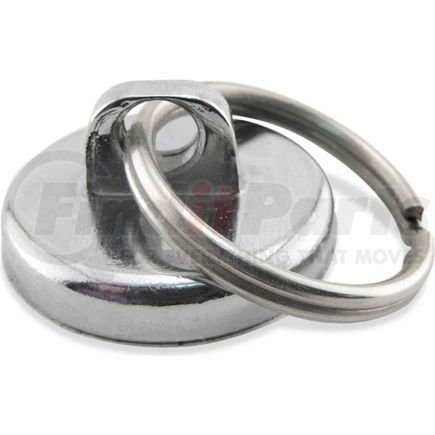 Master Magnetics NA011200NBX Master Magnetics Neodymium Super Magnet Assembly NA011200N with Key Ring 35 Lbs. Pull Chrome Plating