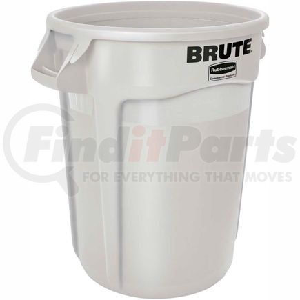 Rubbermaid FG262000WHT Rubbermaid Brute&#174; 2620 Trash Container 20 Gallon - White