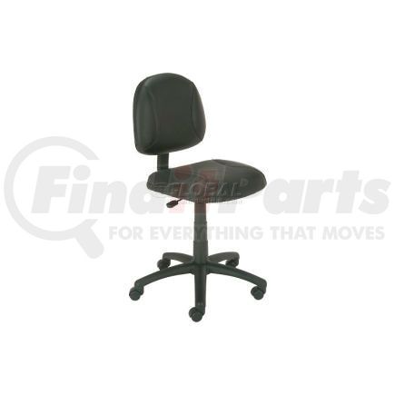 Boss O-I305-LF Interion&#174; Task Chair With Mid Back, Synthetic Leather, Black