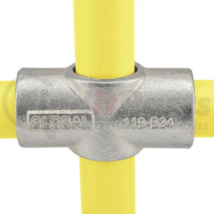 Global Industrial 798725 Global Industrial&#153; Pipe Fitting - Two Socket Cross 1" Dia.