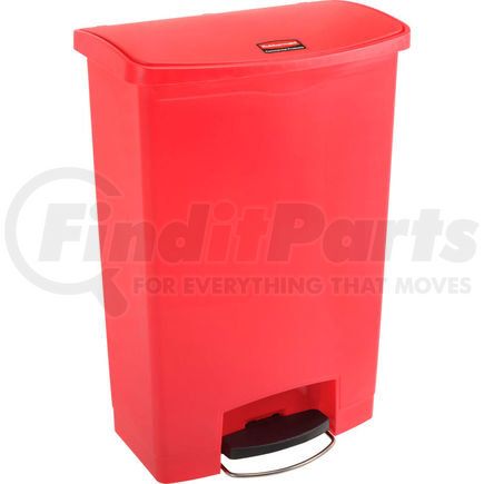 Rubbermaid 1883570 Rubbermaid&#174; Slim Jim&#174; 1883570 Plastic Step On Container, Front Step 24 Gallon - Red