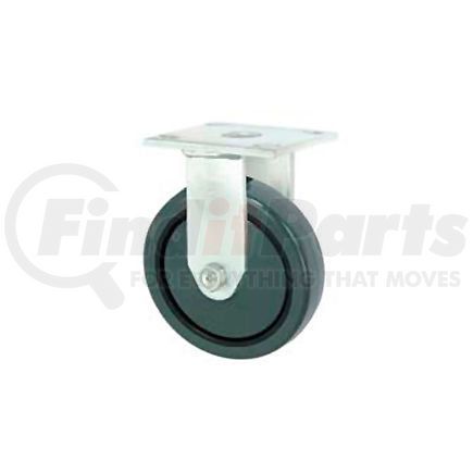 Casters, Wheels & Industrial Handling 3498-6 Faultless Rigid Plate Caster 3498-6 6" Polyurethane Wheel