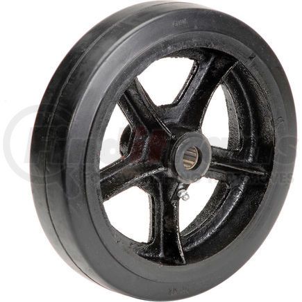 Casters, Wheels & Industrial Handling CW-1025-MOR 3/4 Global Industrial™ 10" x 2-1/2" Mold-On Rubber Wheel - Axle Size 3/4"