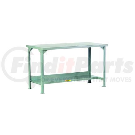 Little Giant WST2-3660-36 Little Giant&#174; Welded Steel Workbench - Steel Top & Shelf - 60"W x 36"D x 36"H