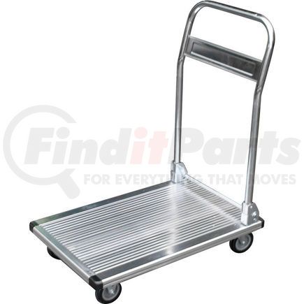 Global Industrial 241419 Global Industrial&#8482; Folding Aluminum Platform Truck 29 x 19 400 Lb. Capacity