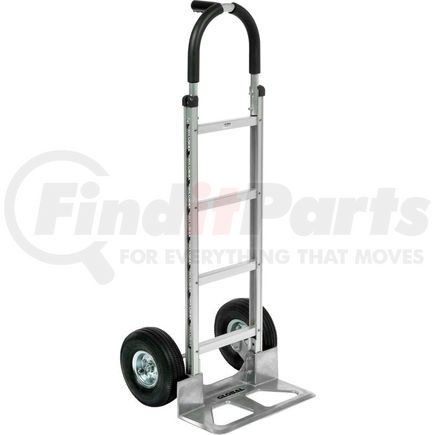 Global Industrial 168265 Global Industrial&#8482; Aluminum Hand Truck - Pin Handle - Pneumatic Wheels