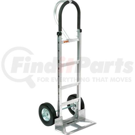 Global Industrial 168267 Global Industrial&#8482; Aluminum Hand Truck - Loop Handle - Semi-Pneumatic Wheels