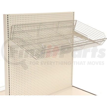 Lozier 796543 Wire Basket with Brackets 48"W x 22"D