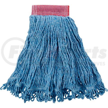 Rubbermaid FGD25306BL00 Rubbermaid&#174; Large Super Stitch Cotton/Synthetic Wet Mop W/ 5" Headband - FGD25306BL00