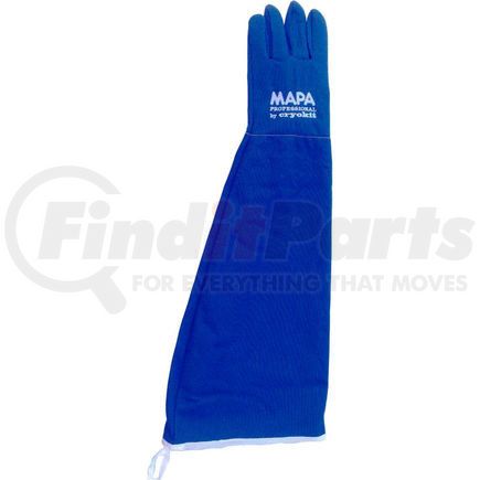 Mapa Pro CRYPLS216509 MAPA&#174; Cryoplus 2.1 Waterproof Cryogenic Gloves, 26"L, Blue, 1 Pair, Size 9, CRYPLS216509