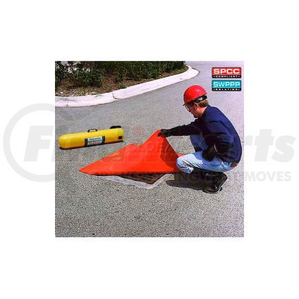 Ultratech International 2130 UltraTech 2130 Ultra-Drain Sea&#174;l, Square, 36" x 36" x 3/8", Orange