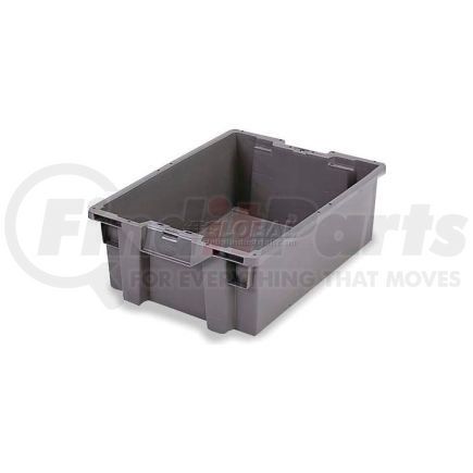 LEWISBins+ GS6040-36 ORBIS Stack-N-Nest Pallet Container GS6040-36 - 23-5/8 x 15-3/4 x 14-1/4 Gray