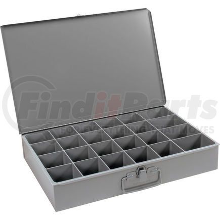 Durham 102-95 Durham Steel Scoop Compartment Box 102-95 - 24 Compartments 18 x 12 x 3