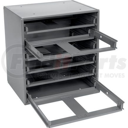 Durham 308-95 Durham Slide Rack 308-95 - For Small Compartment Storage Boxes - Fits Six Boxes