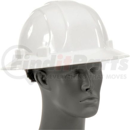 ERB 19911 ERB&#153; 19911 Omega II Full Brim Hard Hat, 6-Point Ratchet Suspension, White