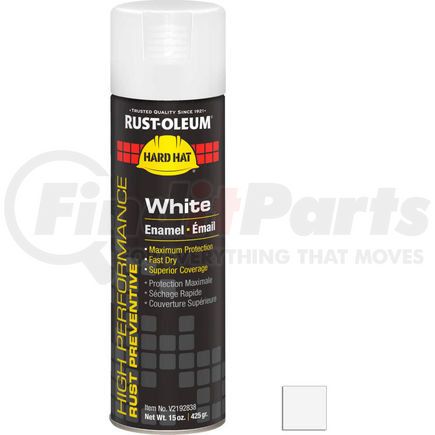 Rust-Oleum V2192838 Rust-Oleum High Performance V2100 Rust Preventive Enamel Aerosol, Gloss White, 15 oz. - V2192838