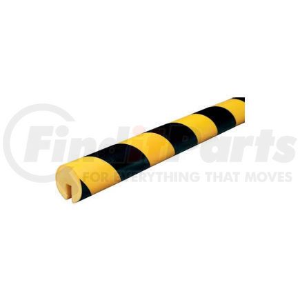 Ironguard Safety Products 60-6710 Knuffi Edge Bumper Guard, Type B, 196-3/4"L x 1-9/16"W, Black & Yellow, 60-6710