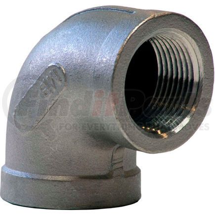 Merit Brass K401-20 1-1/4 In. 304 Stainless Steel 90 Degree Elbow - FNPT - Class 150 - 300 PSI - Import