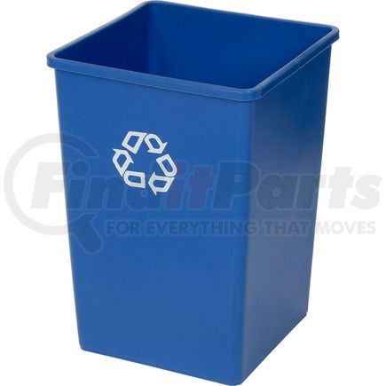 Rubbermaid FG395873BLUE Rubbermaid&#174; Recycling Can, 35 Gallon, Blue