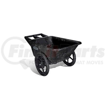 Rubbermaid FG564200BLA Rubbermaid&#174; Big Wheel&#174; 5642 Black Utility Agriculture, Nursery & Farm Cart