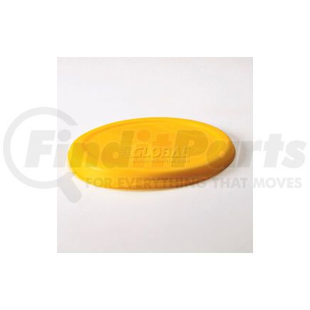 Rubbermaid FG572200YEL Rubbermaid Commercial FG572200Yel - Lid For 8-1/2" Diameter Containers, Yellow, Polypropylene