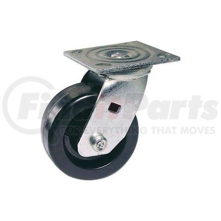 Casters, Wheels & Industrial Handling 1461-6 Faultless Swivel Plate Caster 1461-6 6" Polyolefin Wheel