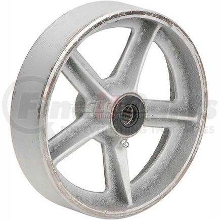 Casters, Wheels & Industrial Handling 748705A Global Industrial™ 8" x 2" Semi-Steel Wheel - Axle Size 1/2"
