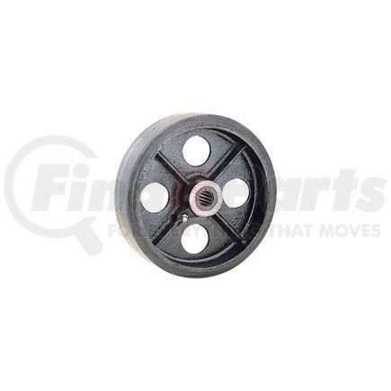 Casters, Wheels & Industrial Handling 748609A Global Industrial™ 6" x 2" Mold-On Rubber Wheel - Axle Size 1/2"