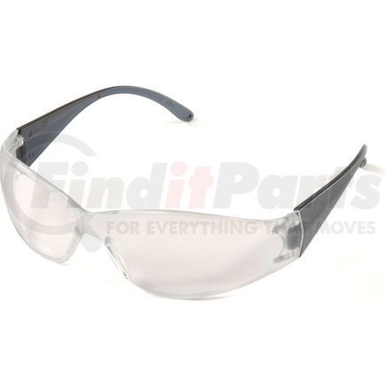 ERB 15281 ERB&#153; 15281 Boas Safety Glasses, Smoke Frame, Clear Lens