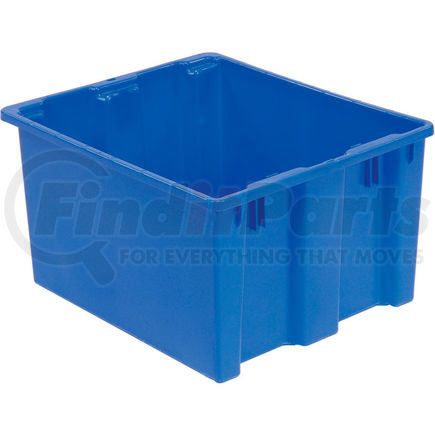 LEWISBins+ SN2420-13BL LEWISBins SN2420-13 Polyethylene Container 24"L x 20"W x 13"H, Blue