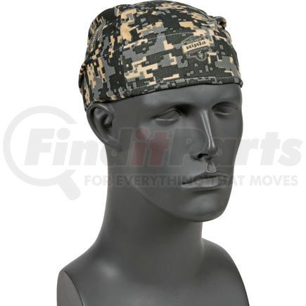 Ergodyne 12478 Ergodyne&#174; Chill-Its&#174; 6615 High-Performance Dew Rag, Camo, One Size