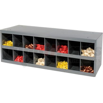 Durham 353-95 Durham Steel Storage Parts Bin Cabinet 353-95 Open Front - 16 Compartments