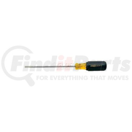 Stanley  66-097 Stanley 66-097 Vinyl Grip Cabinet Slotted Tip Screwdriver 3/16" x 6"