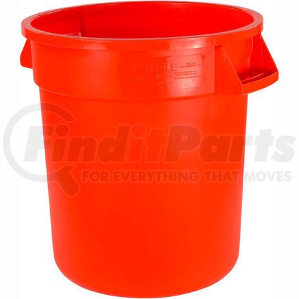 Carlisle 34104424 Carlisle Bronco 34104424 Waste Container 44 Gallon, Orange - 34104424