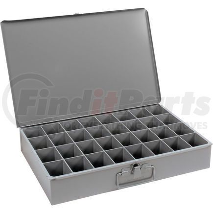 Durham 107-95 Durham Steel Scoop Compartment Box 107-95 - 32 Compartments 18 x 12 x 3