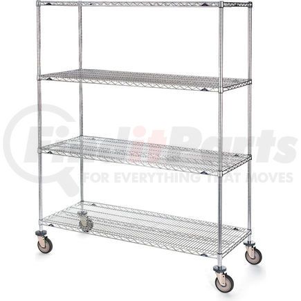 Metro 5444100 Metro Super Erecta Shelf Trucks with Wire Shelves - 72" Wx24" D Shelf - 79" H