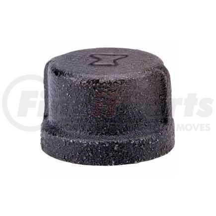 Anvil International 0818900607 1 In. Black Malleable Cap 150 PSI Lead Free