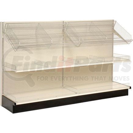 Lozier 796429 Lozier - Gondola Shelving, 36"W x 25"D x 60"H Single Side - Wall Add-On