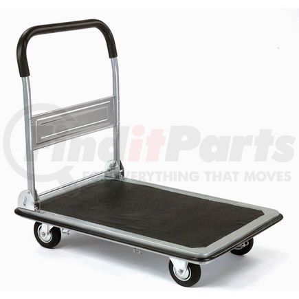 Global Industrial 241374 Global Industrial&#153; Folding Platform Truck 35x23 Solid Steel Deck 5" Rubber Wheels 600 Lb. Cap.