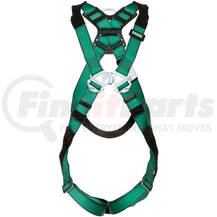 MSA 10197160 V-FORM&#153; 10197160 Harness, Extra Large, Back D-Ring, Tongue Buckle Leg Straps 