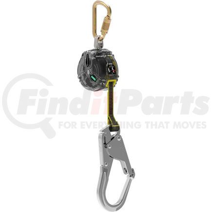 MSA 63013-00A MSA Latchways&#174; Personal Fall Limiter, 10', Web, Single Leg, Rebar Hook, 63013-00A