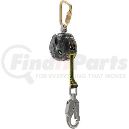 MSA 63013-00E MSA Latchways&#174; Personal Fall Limiter, 10' Web, Single Leg, Snap Hook, 63013-00E