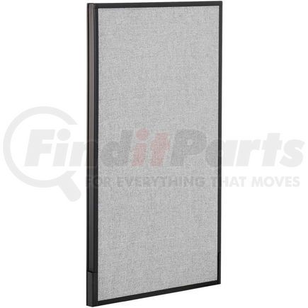 Global Industrial 277660GY Interion&#174; Office Partition Panel, 24-1/4"W x 42"H, Gray