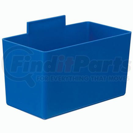 Quantum Storage Systems QBC112BL Little Inner Bin Cup QBC112  for Plastic Stacking Bins - 2-3/4 x 5-1/4 x 3 Blue