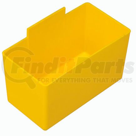 Quantum Storage Systems QBC112YL QBC112 Little Inner Bin Cup for Plastic Stacking Bins - 2-3/4 x 5-1/4 x 3 Yellow