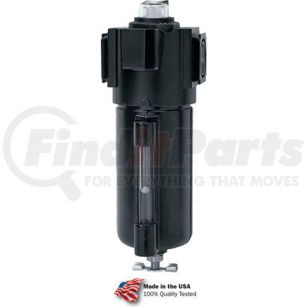 Arrow Pneumatic F554W Arrow Tri-Star Coalescing Filter F554W, Zinc Bowl, 1/2" NPT, 250 PSI