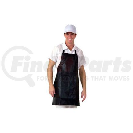 San Jamar 604VBA-E San Jamar 604VBA-E, Economy Bib Apron, Vinyl, Brown, 25" x 28"