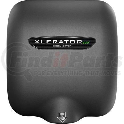 Excel Dryer 708161 XleratorEco&#174; Automatic No Heat Hand Dryer, Graphite, 110-120V